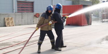 Training bedrijfsbrandweer